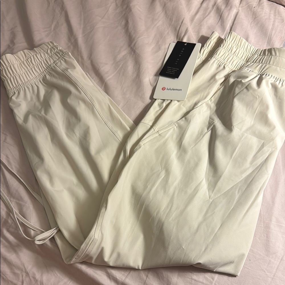 Lululemon White Joggers